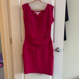 Diane Von Furstenberg Fuchsia Mini Dress